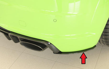 Audi TT RS (8J/8J1-FV/8S) Rieger Heckschürzenansatz seitlich rechts nur für orig. Heckschürze TT-RS rechts, für orig. Heckschürze, ABS, für Fzg. mit S-Line Exterieur, 
inkl. Montagezubehör, Gutachten