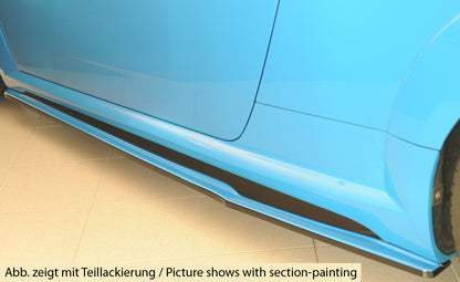 Audi TT (8J-FV/8S) Rieger Seitenschwelleransatz (ca. 19mm) links, für orig. Seitenschweller, ABS, für Fzg. mit S-Line Exte...