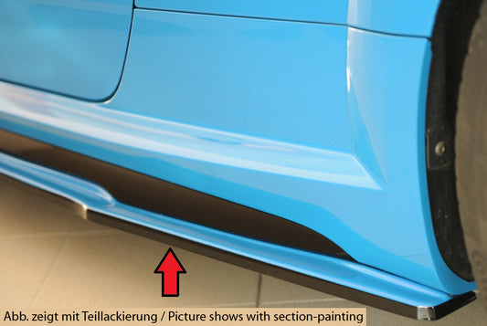 Audi TT RS (8J/8J1-FV/8S) Rieger Seitenschwelleransatz (ca. 19mm) links, für orig. Seitenschweller, ABS, für Fzg. mit S-Li...