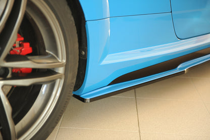 Audi TT (8J-FV/8S) Rieger Seitenschwelleransatz (ca. 19mm) rechts, für orig. Seitenschweller, ABS, für Fzg. mit S-Line Ext...