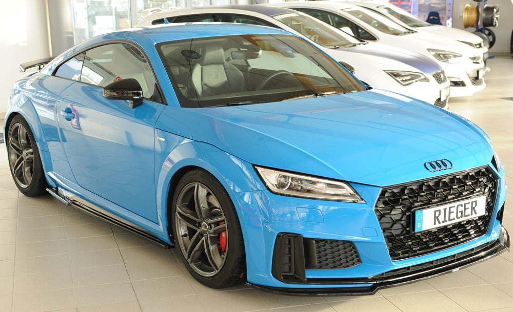 Audi TT RS (8J/8J1-FV/8S) Rieger Seitenschwelleransatz (ca. 19mm) rechts, für orig. Seitenschweller, ABS, für Fzg. mit S-L...