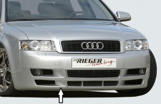 Audi A4 (8E) Typ B6 Rieger Spoileransatz    ABS, 
inkl. Alugitter, Gutachten, Montagezubehör