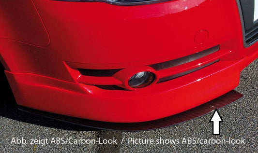 Audi A4 (8E) Typ B7 Rieger Spoilerschwert für Spoilerlippe 55220 2-tlg., für Spoilerlippe, ABS, für Fzg. ohne S-Line Exterieur, 
inkl. Montagezubehör, ABE