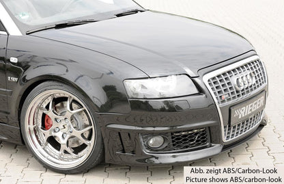 Audi A4 (8H) Rieger Spoilerschwert   für Spoilerstoßstange 55260/61/62/63 mittig, ABS, 
inkl. Montagezubehör, ABE