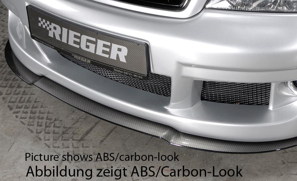 Audi A6 (4B) Rieger Spoilerschwert für Spoilerstoßstange 55301/3/4/10/11/12/13/14 ABS, 
inkl. Montagezubehör, ABE