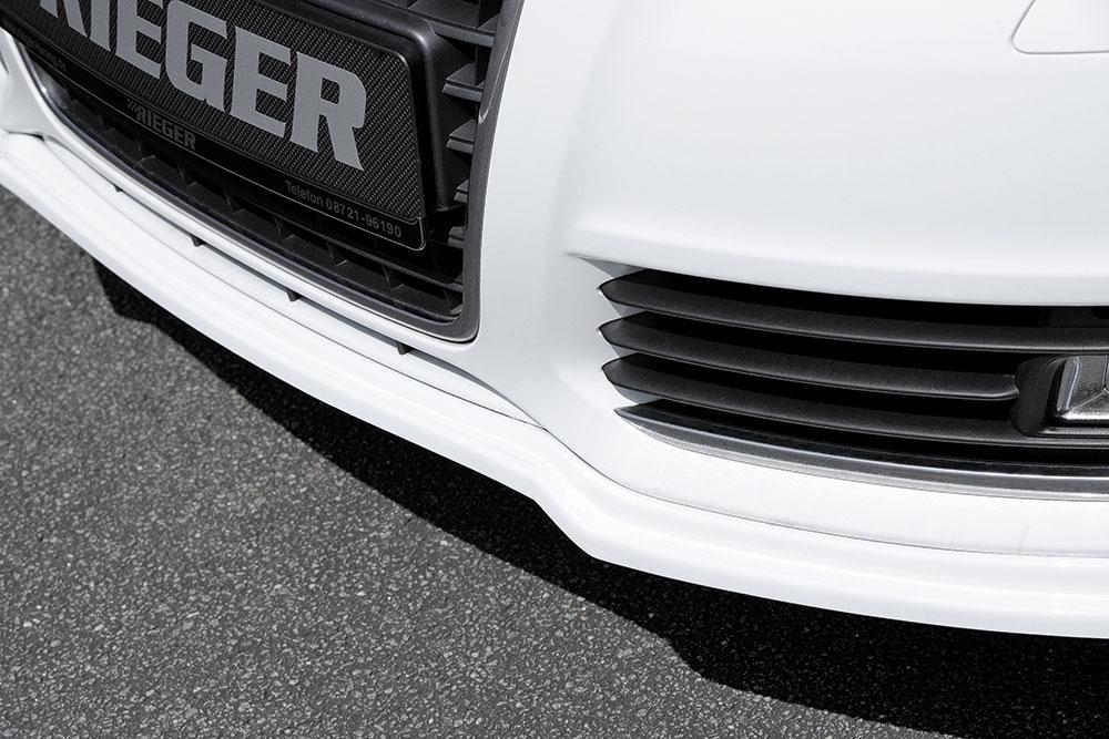 Audi A6 (4F) Rieger Spoilerlippe  ABS, für Fzg. ohne S-Line Exterieur, 
inkl. Montagezubehör, ABE