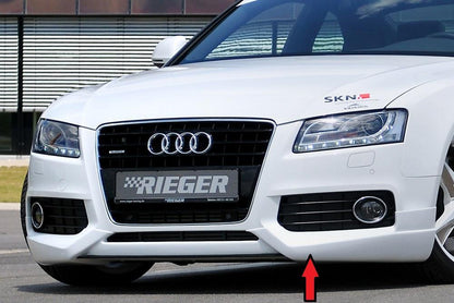 Audi A5 (B8/B81) Rieger Spoilerlippe  ABS, für Fzg. mit S-Line Exterieur, 
inkl. Montagezubehör, ABE