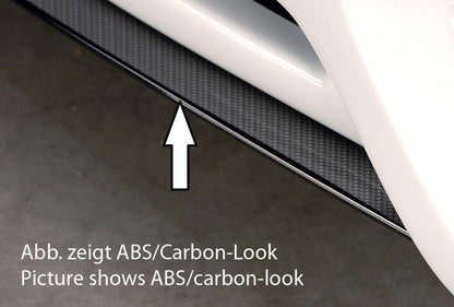 Audi A5 (B8/B81) Rieger Spoilerschwert für Spoilerlippe 55411 mittig, für Spoilerlippe, ABS, für Fzg. ohne S-Line Exterieur, 
inkl. Montagezubehör, ABE