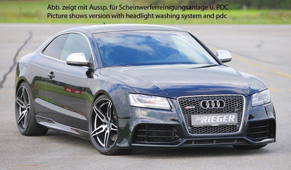 Audi A5 (B8/B81) Rieger Spoilerstoßstange  orig. Nebelscheinwerfer entfallen, ABS, für Fzg. mit S-Line Exterieur und ohne S-Line Exterieur, 
inkl. Montagezubehör, ABE