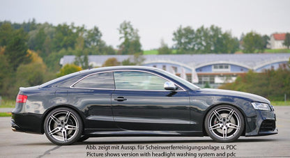 Audi A5 (B8/B81) Rieger Spoilerstoßstange  orig. Nebelscheinwerfer entfallen, ABS, für Fzg. mit S-Line Exterieur und ohne S-Line Exterieur, 
inkl. Montagezubehör, ABE