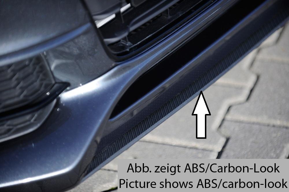 Audi A5 (B8/B81) Rieger Spoilerschwert für Spoilerlippe 55468 mittig, für Spoilerlippe, ABS, für Fzg. mit S-Line Exterieur, 
inkl. Montagezubehör, ABE