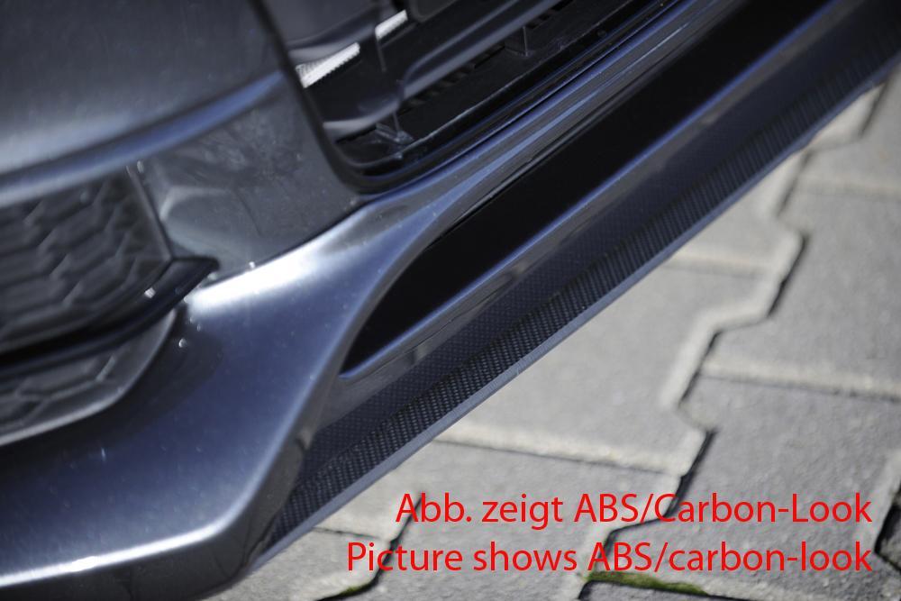 Audi A4 (B8/B81) Rieger Spoilerschwert für Spoilerlippe 55538 mittig, für Spoilerlippe, ABS, für Fzg. mit S-Line Exterieur, 
inkl. Montagezubehör, ABE