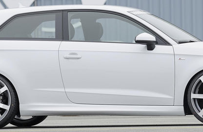 Audi A3 (8V) Rieger Seitenschweller  rechts, ABS, für Fzg. mit S-Line Exterieur und ohne S-Line Exterieur, 
inkl. Montagezubehör, Gutachten