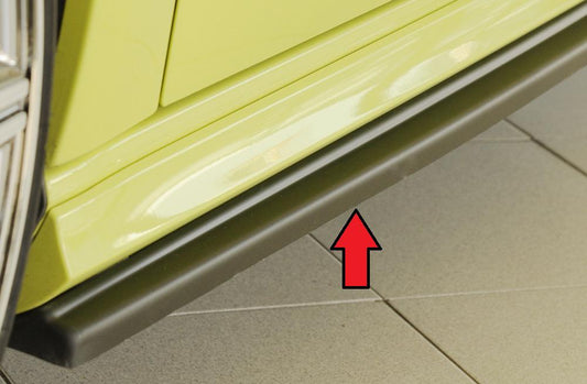 Audi A3 (8V) Rieger Seitenschwelleransatz für S-Line-Schweller / S3-Schweller links, für orig. Seitenschweller, ABS, für Fzg. mit S-Line Exterieur, 
inkl. Montagezubehör, Gutachten