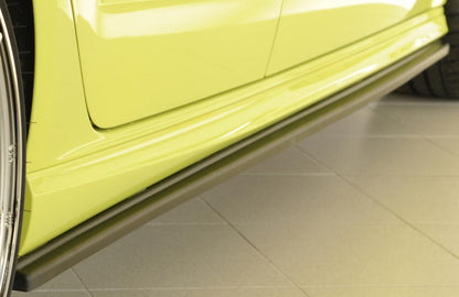 Audi A3 (8V) Rieger Seitenschwelleransatz für S-Line-Schweller / S3-Schweller rechts, für orig. Seitenschweller, ABS, für Fzg. mit S-Line Exterieur, 
inkl. Montagezubehör, Gutachten