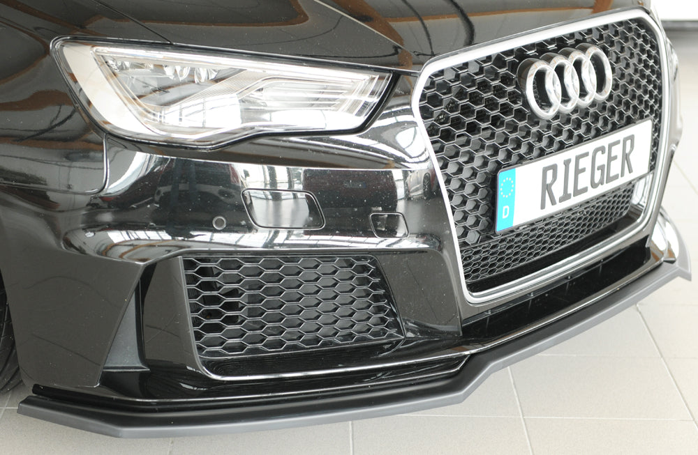 Audi RS3 (8V) Rieger Spoilerschwert für orig. Frontschürze, ABS, 
inkl. Montagezubehör, ABE