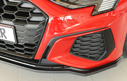 Audi A3 S3 (GY) Rieger Spoilerschwert für orig. Frontschürze, ABS, für Fzg. mit S-Line Exterieur, 
inkl. Montagezubehör, ABE