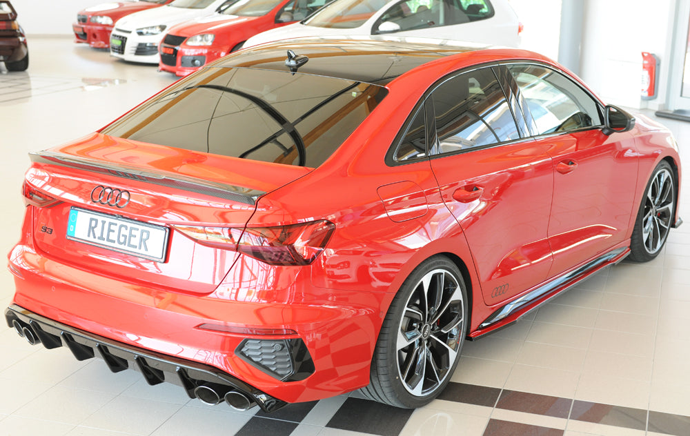 Audi A3 S3 (GY) Rieger Seitenschwelleransatz rechts, für orig. Seitenschweller, ABS, für Fzg. mit S-Line Exterieur, 
inkl....