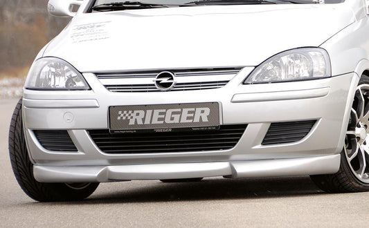 Opel Corsa C Rieger Spoilerlippe    ABS, 
inkl. Montagezubehör, ABE