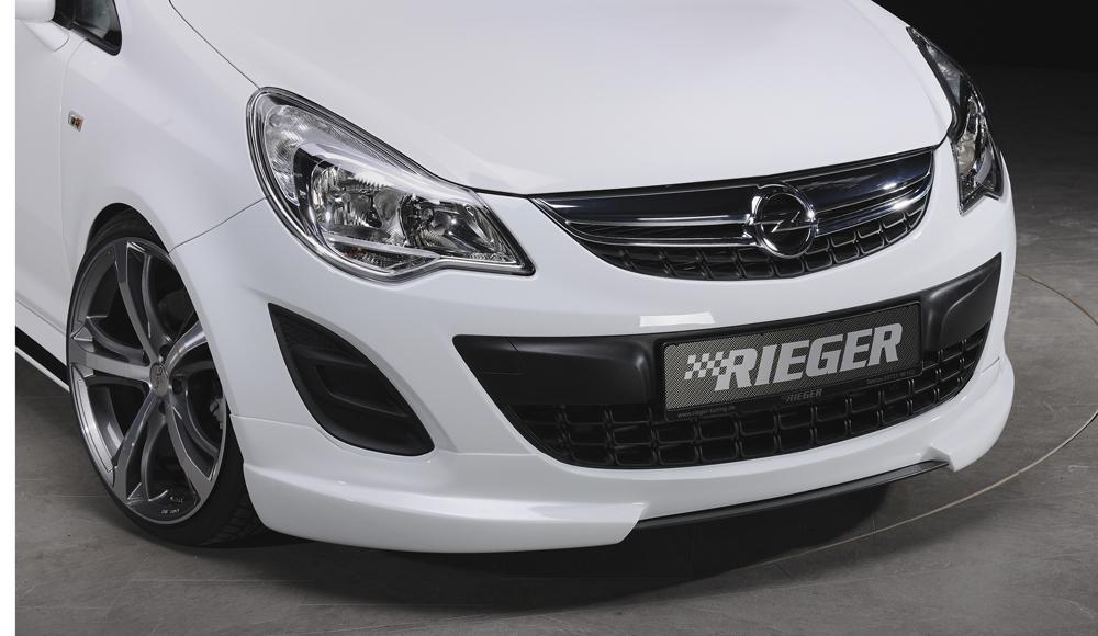 Opel Corsa D Rieger Spoilerlippe  ABS, 
Montagezubehör, ABE