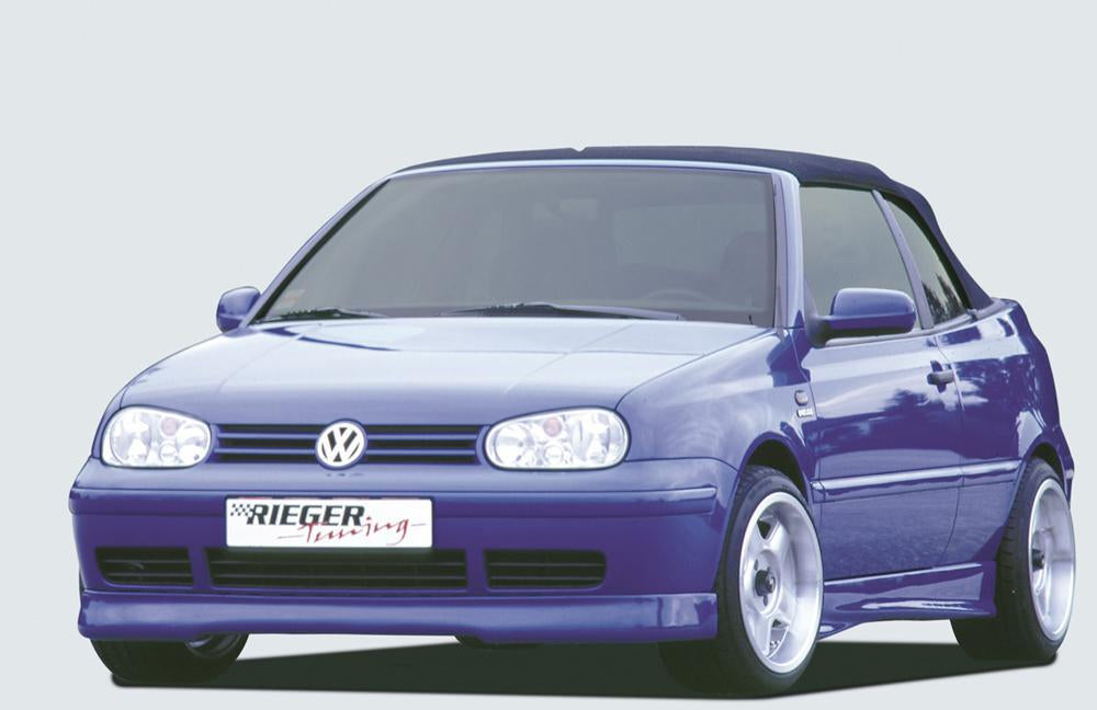 VW Golf 4 Rieger Spoilerlippe nur Cabrio ABS, 
Gutachten, Montagezubehör