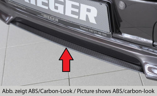 VW T5 Bus Rieger Spoilerschwert für Spoilerlippe 59250 mittig, für Spoilerlippe, ABS, 
inkl. Montagezubehör, ABE