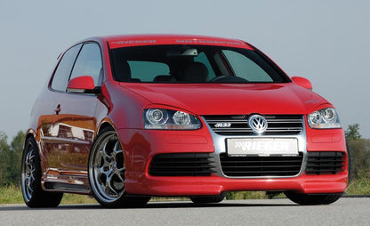 VW Golf 5 Rieger Spoilerlippe   -> nur für R32 ABS, 
Montagezubehör, ABE