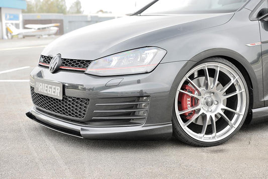 VW Golf 7 GTD Rieger Spoilerlippe  ABS, 
inkl. Montagezubehör, ABE