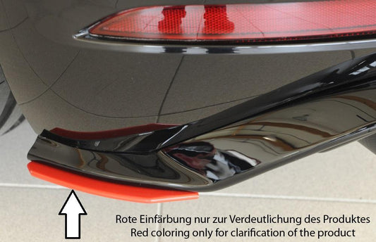 VW Golf 7 GTI Rieger Heckschürzenansatz seitlich links für Rieger Heckeinsatz links, für Rieger Heckeinsatz, ABS, 
inkl. Montagezubehör, Gutachten