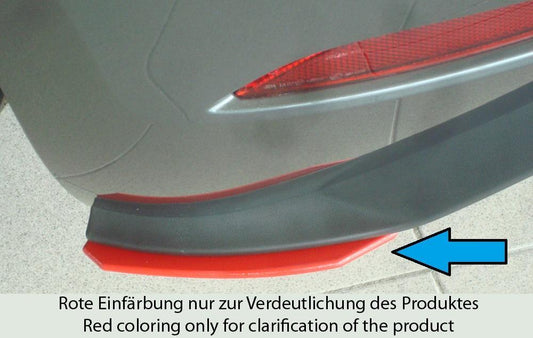 VW Golf 7 GTD Rieger Heckschürzenansatz seitlich links für orig. Heckeinsatz links, für orig. Heckeinsatz, ABS, 
inkl. Montagezubehör, Gutachten