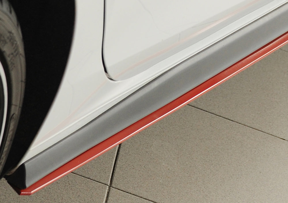 VW Golf 8 GTD Rieger Seitenschwelleransatz rechts, für orig. Seitenschweller, ABS, 
inkl. Montagezubehör, Gutachten