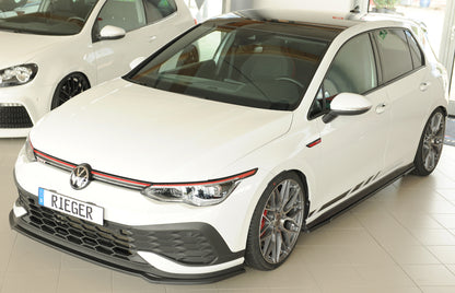 VW Golf 8 GTI Rieger Seitenschwelleransatz links, ABS, 
inkl. Montagezubehör, Gutachten