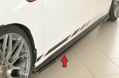 VW Golf 8 GTI Clubsport Rieger Seitenschwelleransatz links, ABS, 
inkl. Montagezubehör, Gutachten