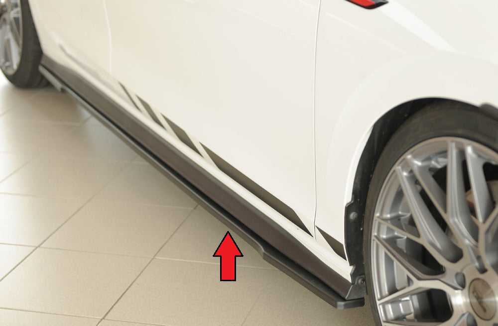 VW Golf 8 GTI Clubsport Rieger Seitenschwelleransatz rechts, ABS, 
inkl. Montagezubehör, Gutachten