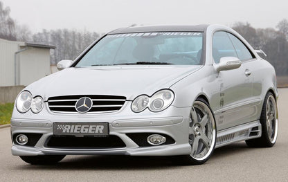 Mercedes CLK (W209) Rieger Spoileransatz  ABS, 
inkl. Montagezubehör, Alugitter, ABE