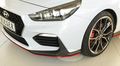 Hyundai i30 N  (PDE) Rieger Spoilerschwert seitlich links für orig. N-Frontschürze links, ABS, 
inkl. Montagezubehör, Gutachten