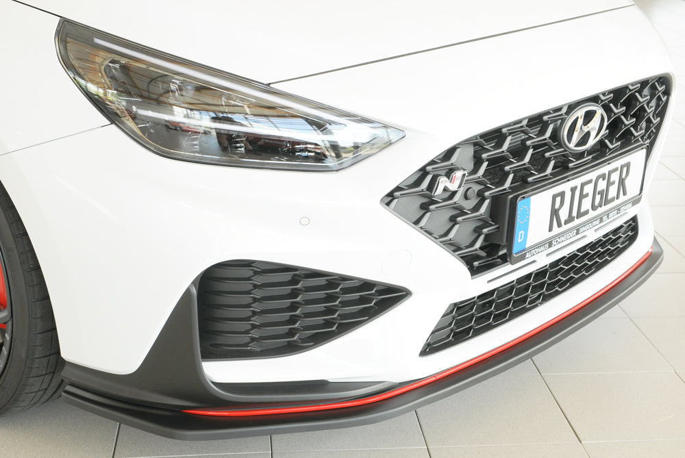 Hyundai i30 N-Performance  (PDE) Rieger Spoilerschwert für orig. Frontschürze, ABS, 
inkl. Montagezubehör, ABE