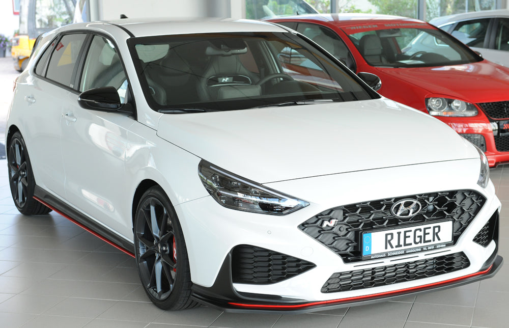 Hyundai i30 N-Performance  (PDE) Rieger Spoilerschwert für orig. Frontschürze, ABS, 
inkl. Montagezubehör, ABE