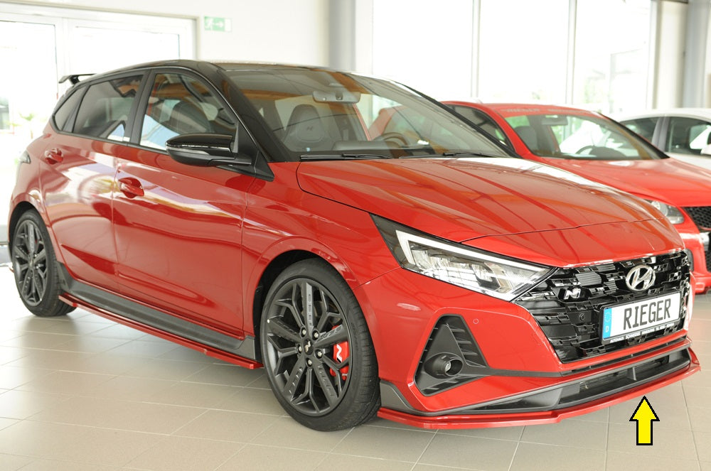 Hyundai i20 N-Performance  (BC3) Rieger Spoilerschwert für orig. Frontschürze, ABS, 
inkl. Montagezubehör, ABE