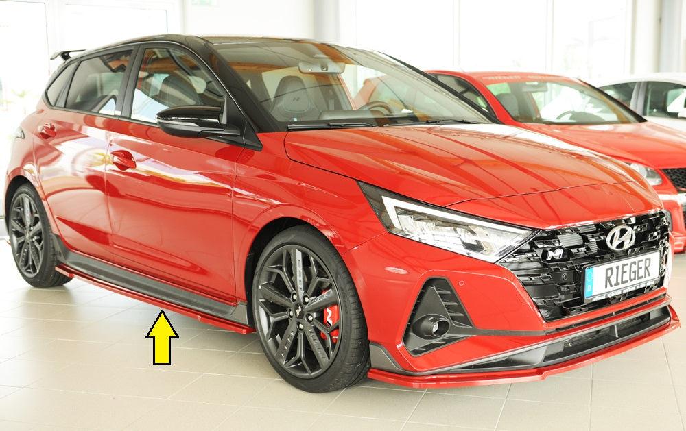 Hyundai i20 N-Performance  (BC3) Rieger Seitenschwelleransatz rechts, für orig. Seitenschweller, ABS, 
inkl. Montagezubehö...