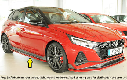 Hyundai i20 N-Performance  (BC3) Rieger Seitenschwelleransatz rechts, für orig. Seitenschweller, ABS, 
inkl. Montagezubehö...