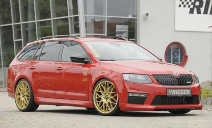 Skoda Octavia RS (5E) Rieger Spoilerlippe  ABS, 
inkl. Montagezubehör, ABE