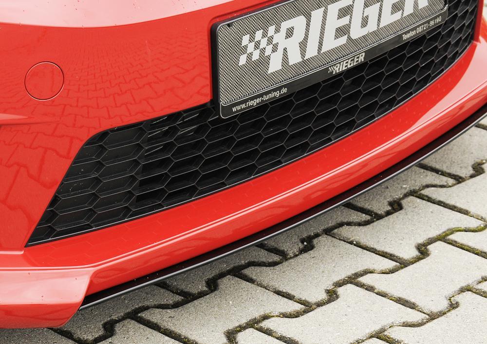 Skoda Octavia RS (5E) Rieger Spoilerschwert für Spoilerlippe 79010 mittig, für Spoilerlippe, ABS, 
inkl. Montagezubehör, ABE