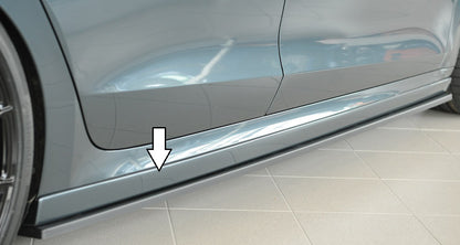 Skoda Octavia RS (NX) Rieger Seitenschweller (XS) rechts, ABS, 
inkl. Montagezubehör, Gutachten