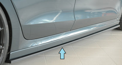 Skoda Octavia RS (NX) Rieger Seitenschwelleransatz rechts, für RIEGER-Seitenschweller, ABS, 
inkl. Montagezubehör, Gutachten