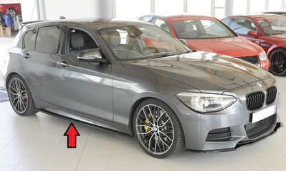 BMW 1er F20  (1K4) Rieger Seitenschwelleransatz nur für M-Paket-Schweller rechts, ABS, schwarz glänzend, für Fzg. mit M-Technik, 
inkl. Montagezubehör, Gutachten