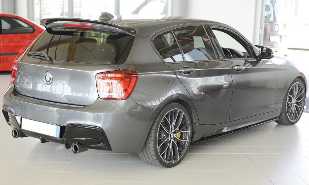 BMW 1er F20  (1K4) Rieger Seitenschwelleransatz nur für M-Paket-Schweller rechts, ABS, schwarz glänzend, für Fzg. mit M-Technik, 
inkl. Montagezubehör, Gutachten