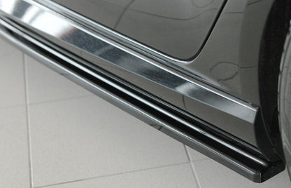 Audi RS3 (8V) Rieger Seitenschwelleransatz links, für orig. Seitenschweller, ABS, schwarz glänzend, 
inkl. Montagezubehör,...