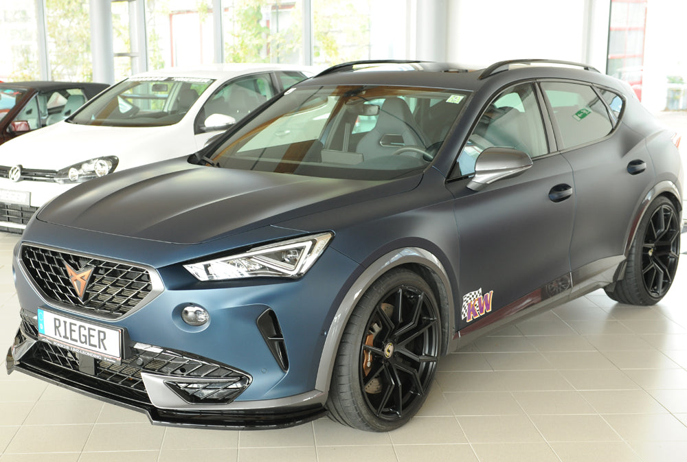 Cupra Formentor VZ (KM) Rieger Spoilerschwert ABS, schwarz glänzend, 
inkl. Montagezubehör, ABE