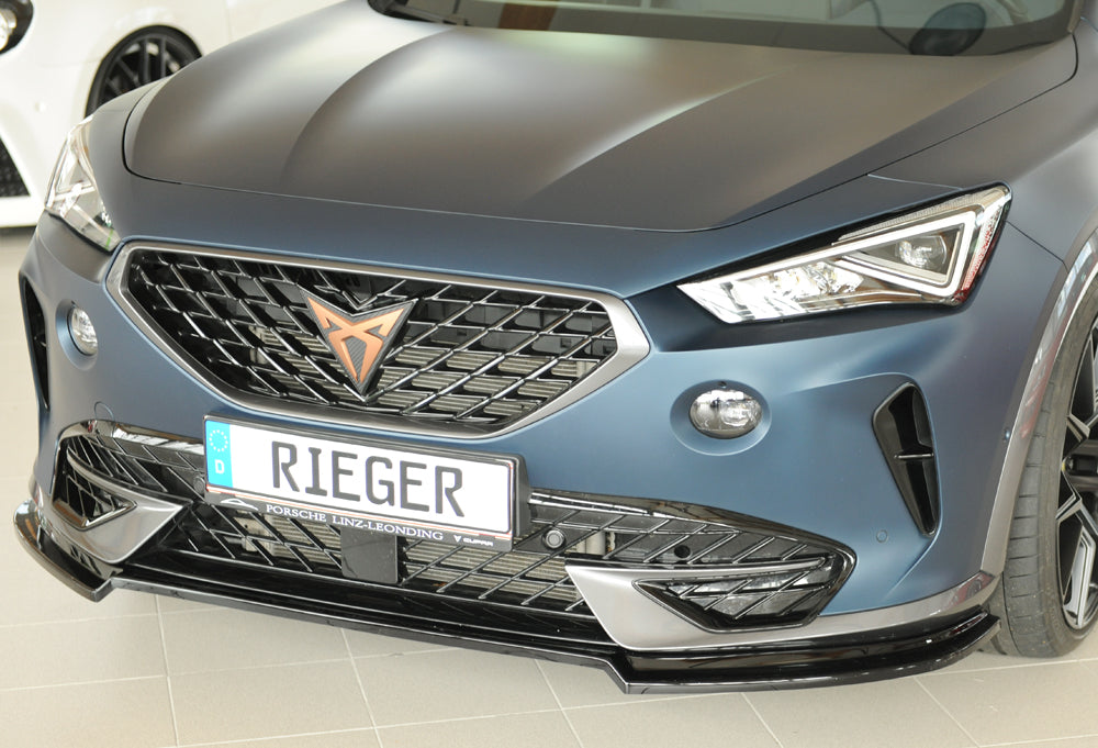 Cupra Formentor VZ (KM) Rieger Spoilerschwert ABS, schwarz glänzend, 
inkl. Montagezubehör, ABE